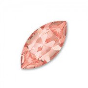Navette PureCrystal 10x5 mm Rose Peach x1|raw }}