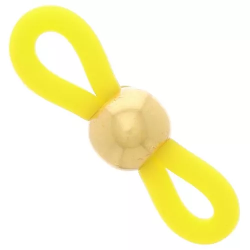 Conector de cadena para gafas amarillo/Dorado x4
