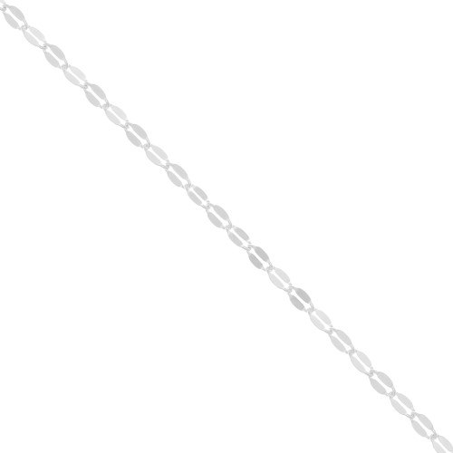 Cadena de fantasía 3.5 mm - Plata 925 x50cm