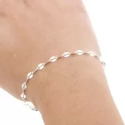 Cadena de fantasía 3.5 mm - Plata 925 x50cm