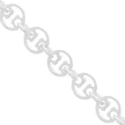 Cadena Discos de Fantasía 4 mm en Plata 925 x50cm