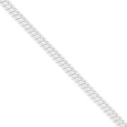 Cadena Serpentina 1.1 mm en Plata 925 x50cm