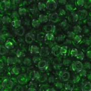 Cuentas de Rocalla Preciosa 11/0 de 2 mm - Verde botella x 20 g