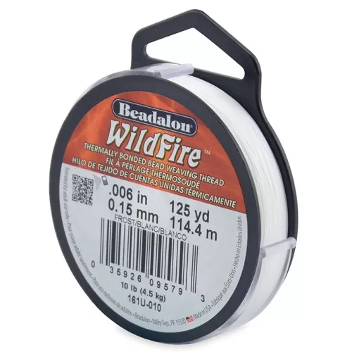 Hilo nilón trenzado WildFire 0.15 mm Blanco x114.4 m