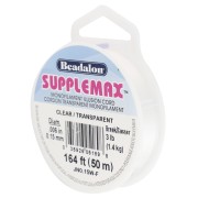 Hilo nilón invisible - illusion cord Supplemax 0.15 mm Transparente x50 m
