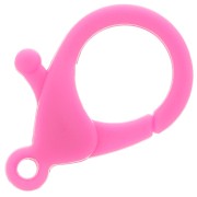 Cierre mosquetón 36 mm de acrílico - Fuchsia x1