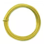 Hilo de Aluminio 3 mm Golden Dark Yellow x 3 m