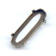 Engaste PureCrystal 4161 ovalado 15x5 mm bronce|raw }}