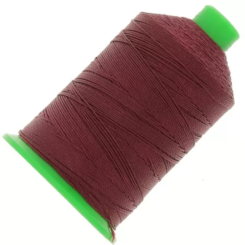 Hilo de poliéster Vega Super tamaño 20 Bordeaux n°415 x300m