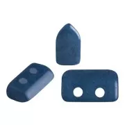 Cuentas de cristal Piros® de Puca® 2x5 mm Opaque Curacao x10g