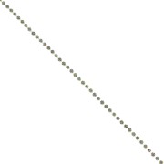 Cadena strass latón cristal tallado 2,10 mm Plateado Cristal Vitrail Medium x50cm