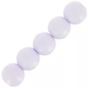 Cuentas de resina opaca 4 mm - Parma x15