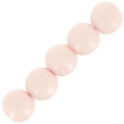 Perlas de resina opaca 6 mm - Rosa empolvado x10|raw }}