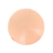 Perle en résine opaque 14 mm - Saumon x1