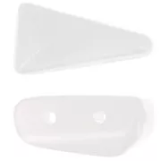 Cuentas de vidrio Vexolo 5x8 mm - Alabastro x30