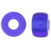 Cuentas con agujero grande - Pony Beads 6 mm - Preciosa - Sapphire x15|raw }}