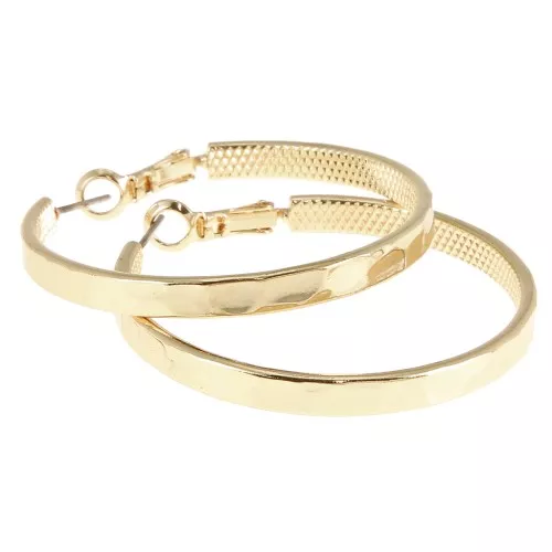 Criollas martilladas 40 mm - Oro x2
