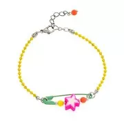 Cuentas de estrella de arcilla polimérica 9 mm Multicolor x 32cm