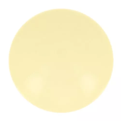 Cabujón de resina opaco 14 mm - Amarillo pastel x1