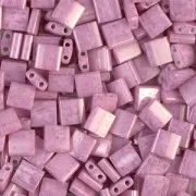 Miyuki Tila Beads 5x5x1.9 mm TL-0599 - Op Antique Rose Luster x10g