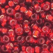 Rocalla Toho 15/0 TO15R25C - Silver Lined Ruby|raw }}