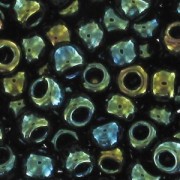 Rocalla Toho 11/0 TO11R84 - Metallic Iris Green/Brown|raw }}