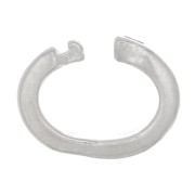 Anillos de cierre ovalados 5,5x4x1,2 mm en plata 925 x4|raw }}