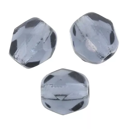Facetadas 4 mm Montana Blue x50