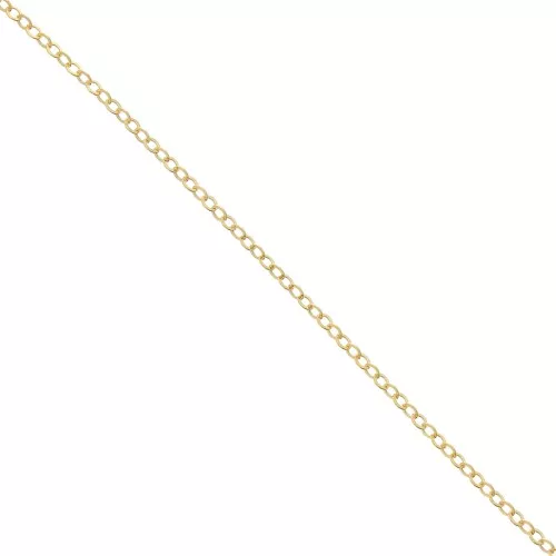 Cadena Forçat con baño de oro 1,7 mm - Gold filled x 50cm