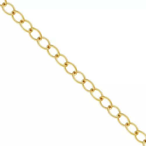 Cadena Forçat de oro de 4,4 mm - Gold filled x20cm