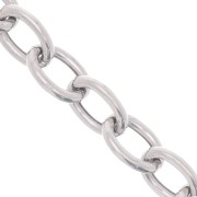 Cadena malla Forçat  7,5 mm Plata 925 x20cm