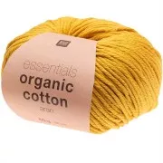 Essentials Organic Cotton Aran - Mostaza x 50g