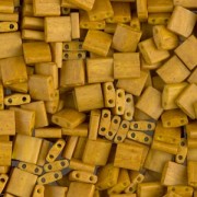 Miyuki Tila Beads 5x5x1.9 mm TL-2312 - Mat Op Mustard x10g