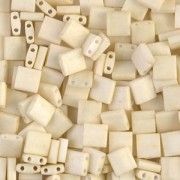 Miyuki Tila Beads 5x5x1.9 mm TL-2021 - Mat Op Cream x10g