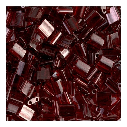 Miyuki Tila Beads 5x5x1.9 mm TL-0304 - Garnet Gold Luster