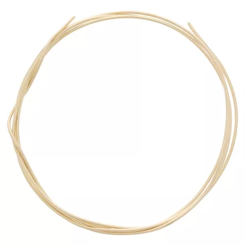 Alambre redondo flexible 1,25 mm - Oro laminado x1m