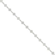 Cadena Fancy Diamond 4 mm en Plata 925 x50cm|raw }}