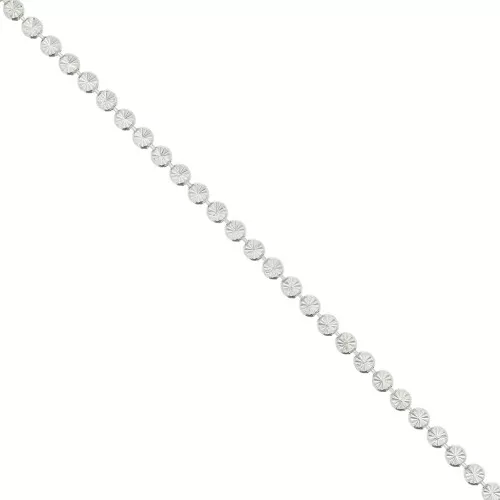Cadena Fancy redonda estriada 2.8 mm en Plata 925 x50cm