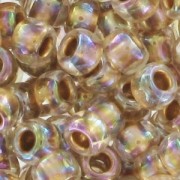 Rocalla Toho 8/0 TO8R994 - Gold Lined Rainbow Crystal x8g|raw }}