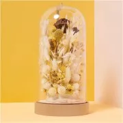 Lino seco amarillo para arreglos florales x1 tallo