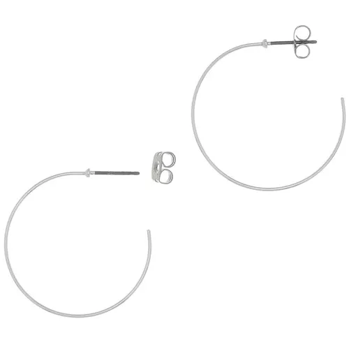 Criollos para decorar 28 mm - Acero inoxidable 430 x2
