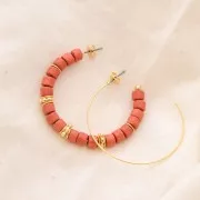 Pendientes de aro 40 mm - Acero inoxidable 430 x2