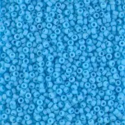 Rocalla Miyuki 11/0 413F -  Opaque Mat Blue Turquoise x8g