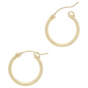 Ganchos Pendientes de aros 18.5 mm de Gold filled x2|raw }}