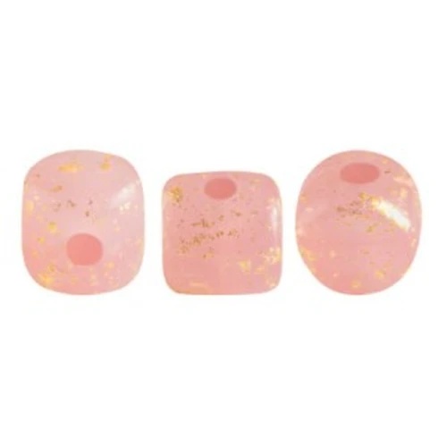 Minos® par Puca® 2.5x3 mm Rose Opal Gold Splash x5g