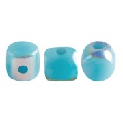 Minos® par Puca® 2.5x3 mm Opaque Blue Turquoise AB x5g|raw }}