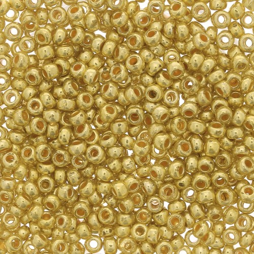 Cuentas de Rocalla Preciosa 11/0 de 2 mm - Terra Metálico - Zest x20 g