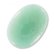 Cabuchón ovalado 25x18 mm Amazonite x1|raw }}