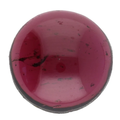 Cabujón de gema redondo de 10 mm - Granate x1