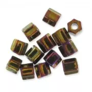 Cuentas Rocalla Miyuki 8/0 Hex Cut 462 - Gold Iris Metallic x8 g